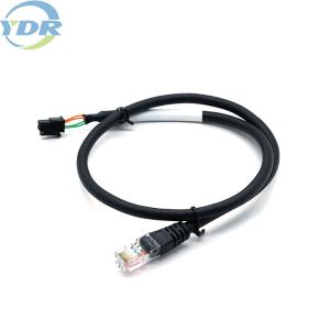 China RJ45 8P8C Cat5 Network Cable Molex 3.0 43025-0400 Wire Harness Cable on sale