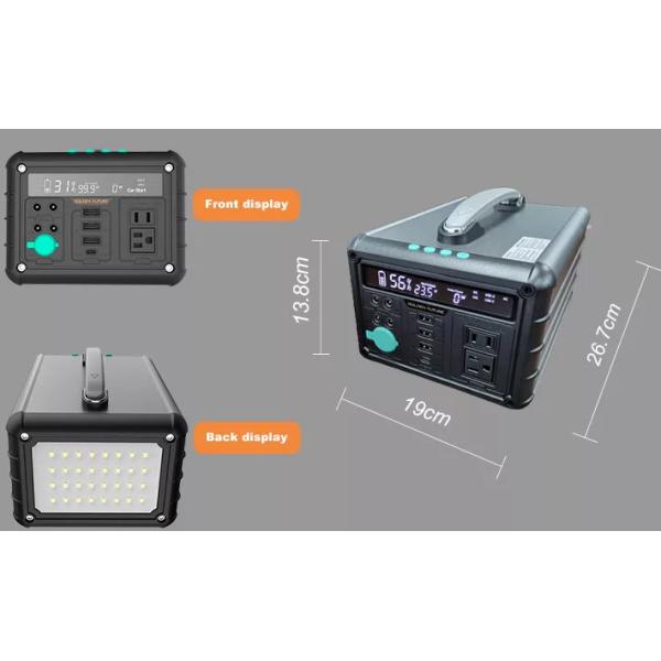 Portable Power Station Solar Generator 300w / 600w / 1000w With Four Way Charging