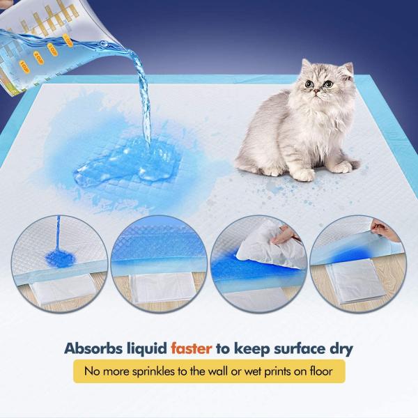 Highly Absorbent 60x90cm Disposable Puppy Pad for Dogs Cats Animals No More Leaks