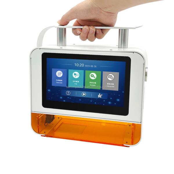 Guarantee 100% Good Quality Portable Desktop Date Logo Code Uv Laser Printer Fiber Laser Marking Machine