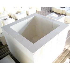 China Light Yellow Fused Cast AZS Block With Compressive Strength ≥200MPa wholesale