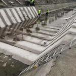 Modern Design Waterproof Drainage Ditch Concrete Cement Blanket with Onsite