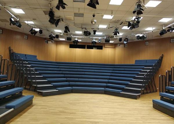 Quality Custom Engineered Portable Seating Systems , Lecture Theatre Seating For Exercise Center for sale