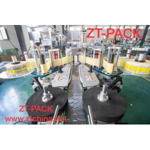 6000bph Flat Bottle Label Applicator Machine Self Adhesive