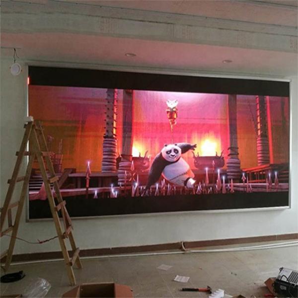 Backside Service Maintenance Fixed Led Display with Aluminum Cabinet Material