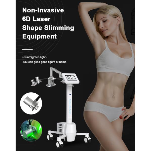 Green Red Wavelength Laser Therapy Machine 6D Slim Lipo Machines