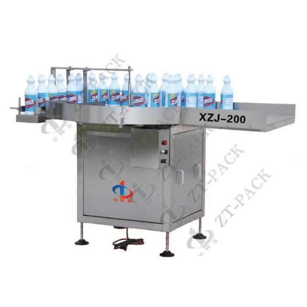 Quality 40 To 60 Bpm Plastic Bottle Collection Machine Rotating High Speed Bottle Unscrambler for sale
