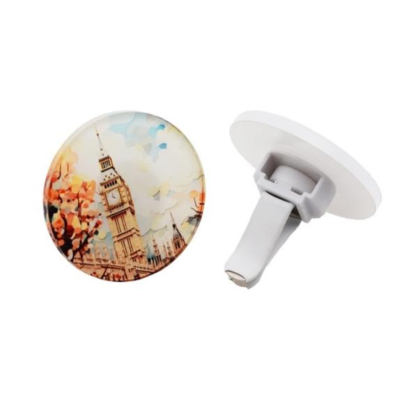DIY Printable Blank Acrylic Sublimation Car Vent Clip Air Freshener For Heat Transfer