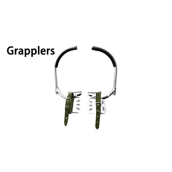 150kg Concrete Pole Climbing Shoes 8m-10m Transmission Line Stringing Equipment