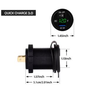 Mechanical Switch QC3.0 Fast Charge