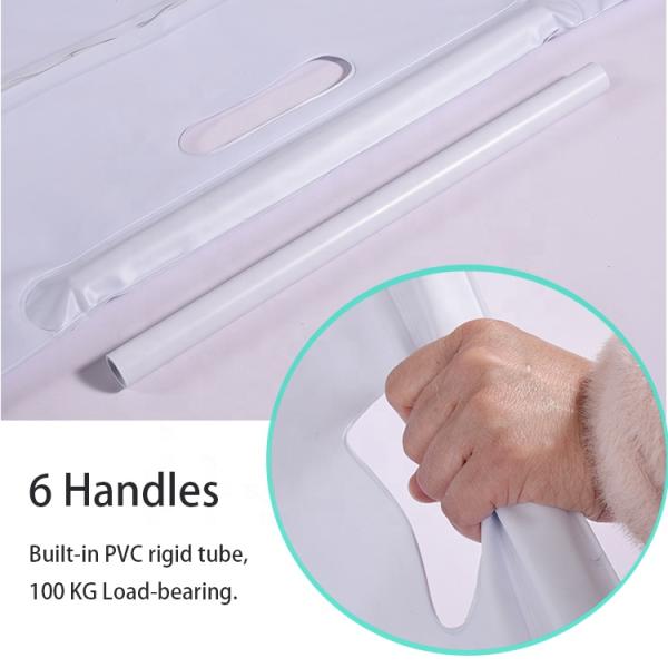 Body Bags, CE Death Body Bag For Virus Infected Patient Black Body Mortuary Bags For Dead Bodies Corpse Storage Bag