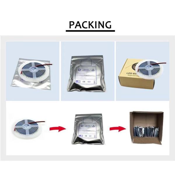 High CRI 60LED/M 2835 LED Strip 8mm IP33 6500K Natural White CRI90 CRI95 Showcase Lighting LED Flex Tape Lighting