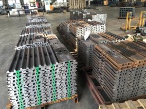 China PC300 Track Shoe Plate Triple Grouser Shoes TG216A-11 wholesale