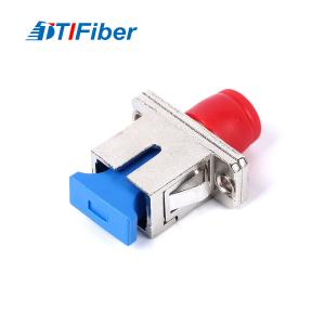 China Singlemode Simplex FC - SC Fiber Optic Hybrid Adapter on sale