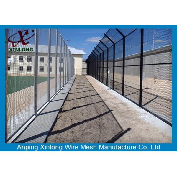 Durable RAL Colors High Security Fence For Power Station and Airport
