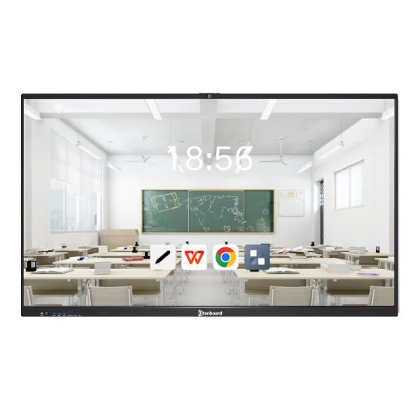 Quality Qtenboard 4K Android 14 4+32G V100 Interactive Whiteboard Smart White Board for sale