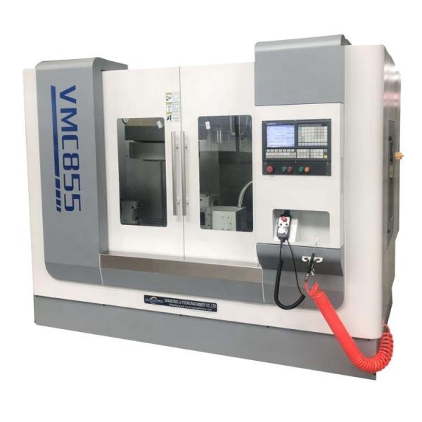 Quality VMC855 High Speed 5axis CNC Milling Machine with 24 ATC Max Table Load of 600kg for sale