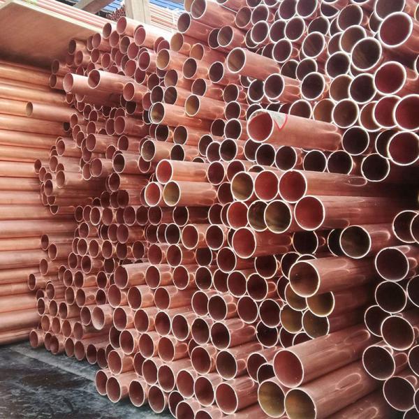 Copper Tube Manufacturer C12300 C12200 C11000 99.9% Pure Copper Tube Pipes