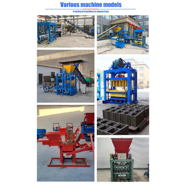 Hot Sale Cheap 4-35A Semi-automatic Hopper Brick Machine for Industrial Building Materials