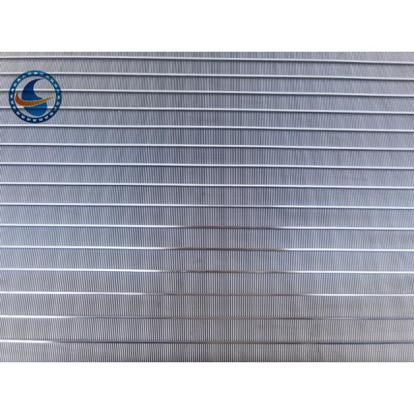 Duplex Steel 2205 Wedge Wire Screen Panels Huge Clogging Resistance Welded