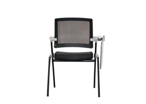 China TUV Writing Tablet Mesh Mobile Back Stacking Chairs on sale