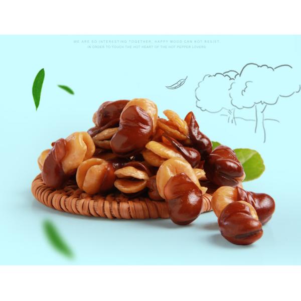 Sesame Flavor Happy Snack Fava Beans Sliced Broad Beans Edamame
