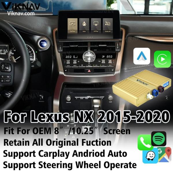Quality Wireless Car Multimedia Linux Carplay Interface Box For Lexus NX 2015-2020 for sale