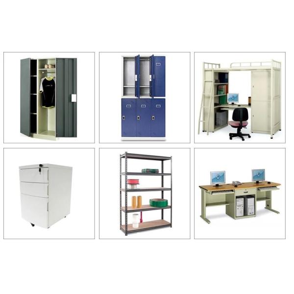 KEDA HS Code 9403100000 Metal Wardrobe Cabinet