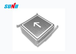 China Zinc Alloy Elevator Up Button , Elevator Down Button Customized Size wholesale