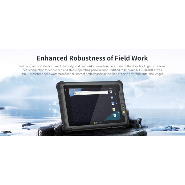 Rugged and ONERugged M80T Industrial Android Rugged 8 inch Tablet PC with 820g Weight