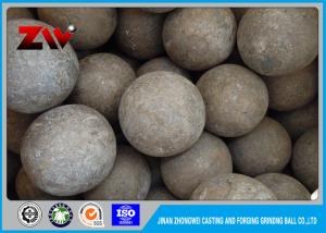 China SGS verified forged 50mm grinding hot rolled steel balls for ball mill wholesale