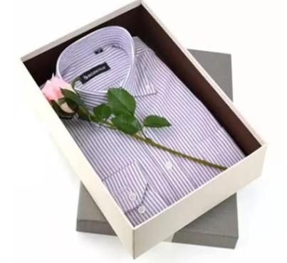 custom T shirt packaging box children clothes paper box Luxury apparel box