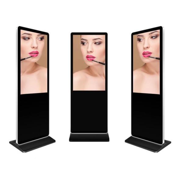 Touchscreen Kiosks Indoor LCD Signage Advertising For Retail Store