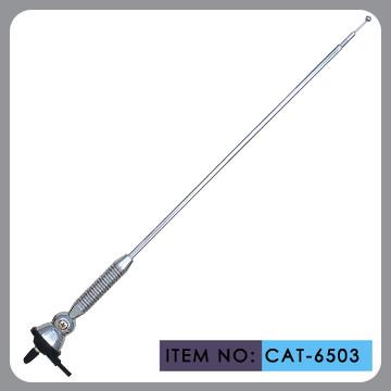 Quality 3 Section Retractable Car Radio Antenna For 1.1m Stainless Steel Mast for sale