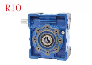 Professional Nrv130 Axial Entry Worm Gear Reducer Stable Transmission Low Noise