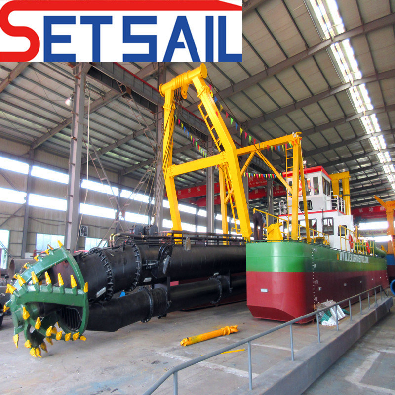 Hydraulic Diesel Engine Water Flow 9000m3 26inch Cutter Suction Dredger