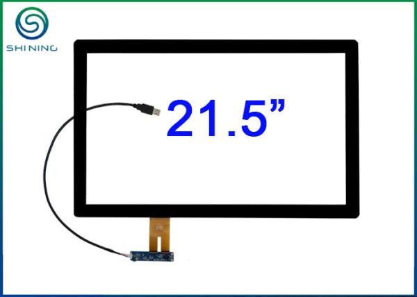Quality Wide 21.5 Inch Capacitive Touch Screen PCAP Multi Touch Screen Display for sale