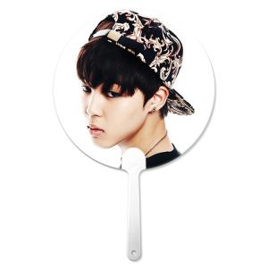 China Custom Lenticular Animation KPOP Flip 3d Hand Fan wholesale