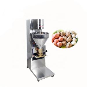 High Speed Stuffed Fishball Rolling Meatball Making Machine