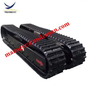 Factor costomized mobile crusher hydraulic crawler steel track undercarriage