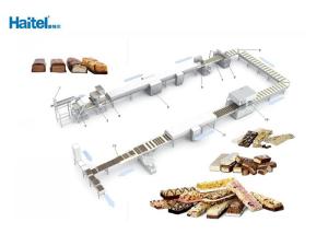 China Commerical Protein Bar Making Machine , Reliable Chocolate Enrobing Machine wholesale