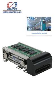 China Automatic Insertion Card Reader , Access Control IC Card Reader With EMV Certification wholesale