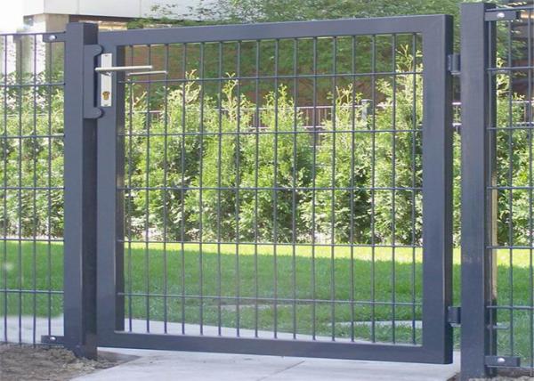 Quality Garden Gates Steel Iron Fence Gate 2500mm Panel Width for sale