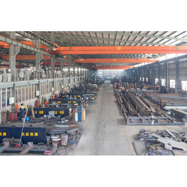 Finished CNC machine ready for shipment