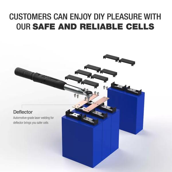 High Density Lithium Iron Phosphate LiFePo4 LFP Prismatic Cells Battery 3.2V 200Ah For Home