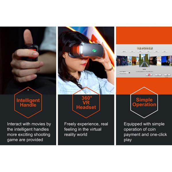 360 Degree Interactive 9D Vr Cinema Virtual Reality Cinema Simulator Equipment