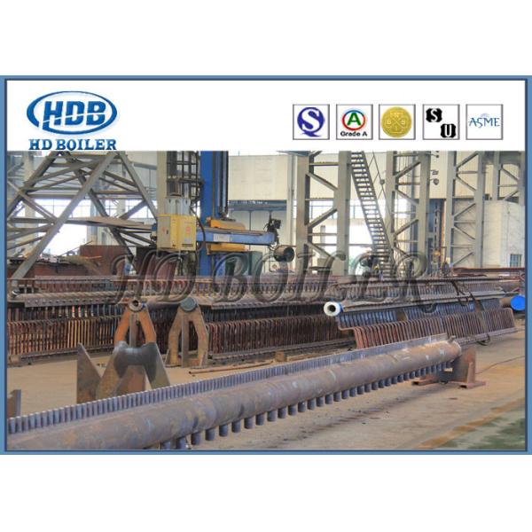 OEM Large Diameter Carbon Steel Boiler Manifold Headers With Red Painting