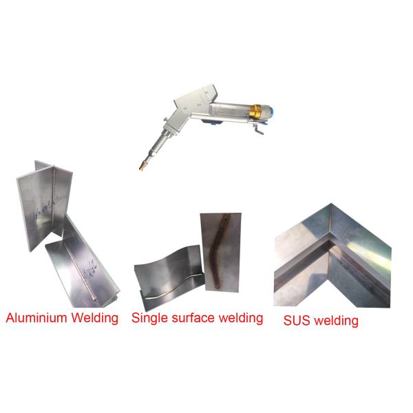 Portable Fiber Laser Welding Head Water Cooling Single Motor