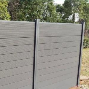 China 90 X 90mm WPC Fence Panels 120 X 120mm Security Composite Fencing Panels wholesale