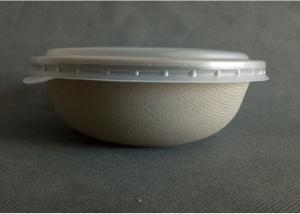 China biodegradable and compostable wheat straw pulp paper salad bowl wholesale